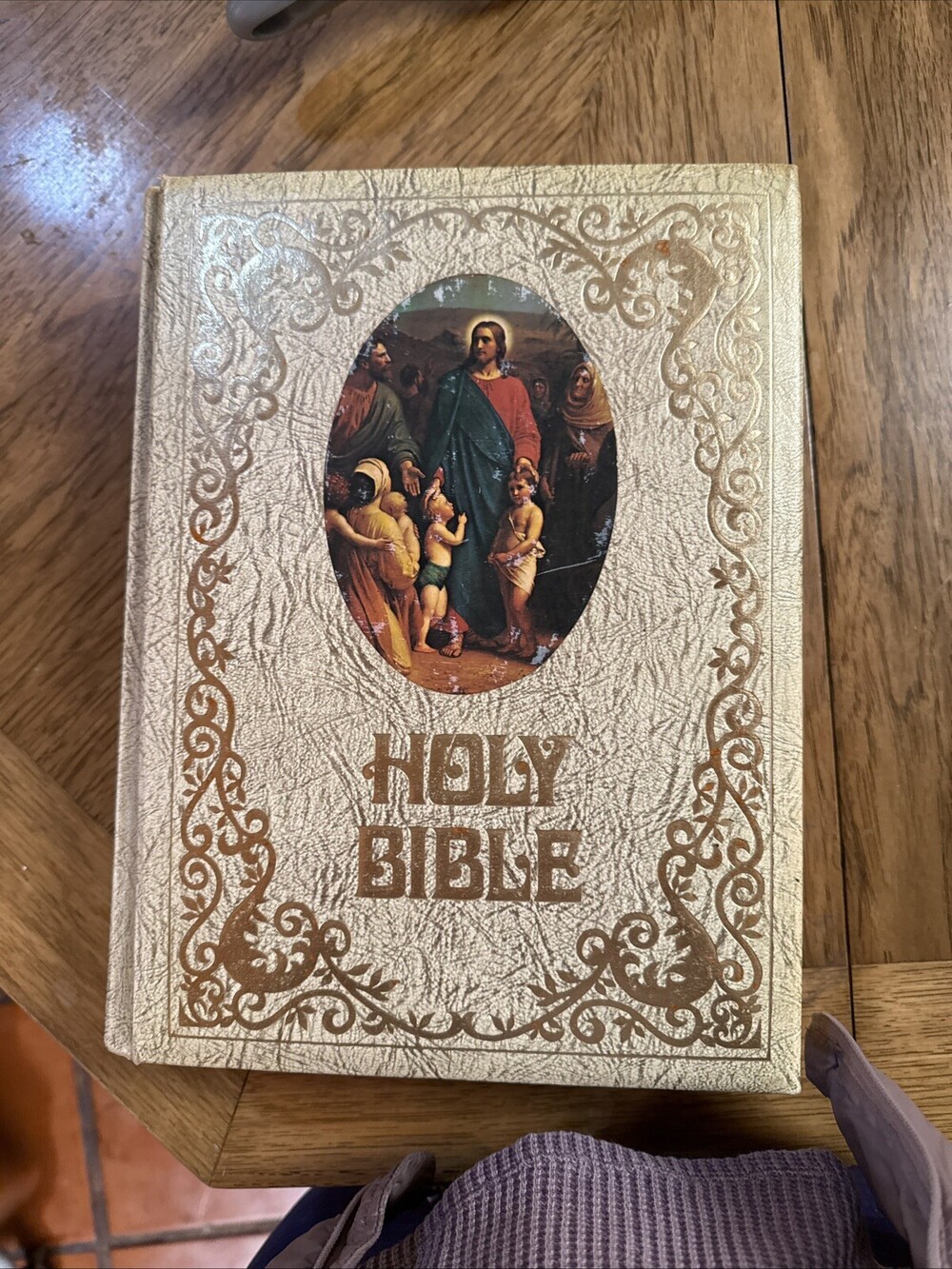 Holy Bible Family Liturgical Edition NAB Catholic 1971 Pope Paul VI Vintage